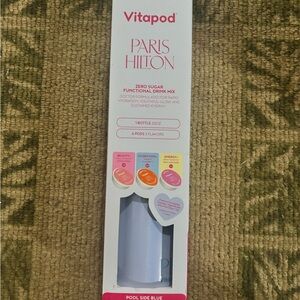 Vitapod Paris Hilton Pool Side Blue Functional Drink Mix Set